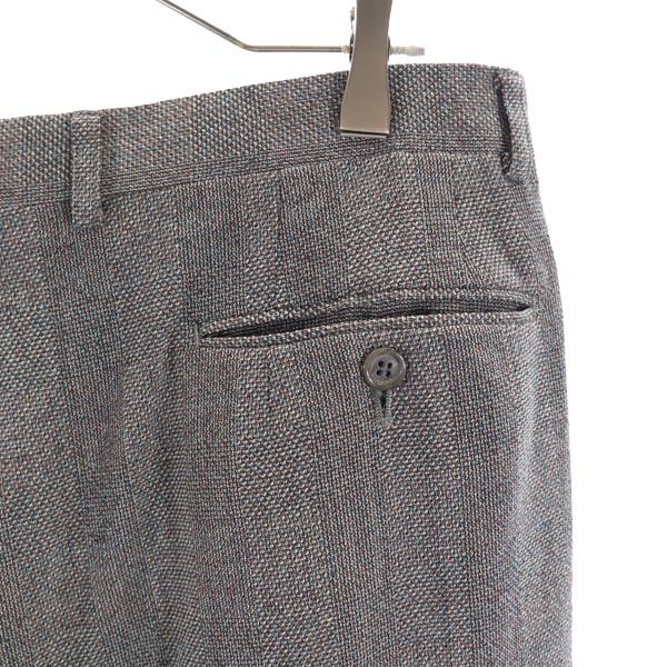 LANVIN ランバン ウール スラックスパンツ R48-45-85 グレー メンズ