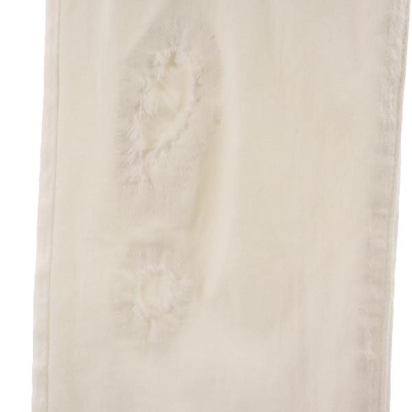 Paul Smith ポールスミス 裾ジッパー付 ロングパンツ 38 ホワイト レディース