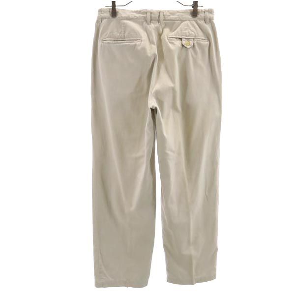 TOMMY HILFIGER トミーヒルフィガー 90s オールド テーパードパンツ w33 ベージュ メンズ
