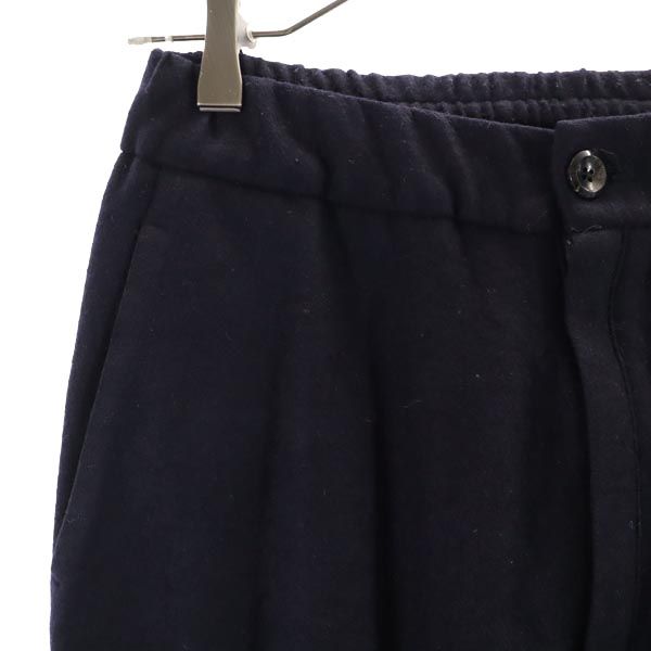 ATTACHMENT アタッチメント 日本製 サルエル ウールパンツ 1 ネイビー メンズ