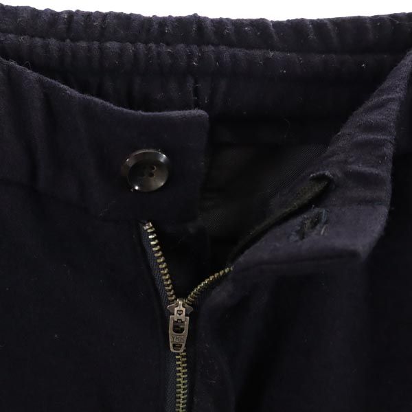 ATTACHMENT アタッチメント 日本製 サルエル ウールパンツ 1 ネイビー メンズ