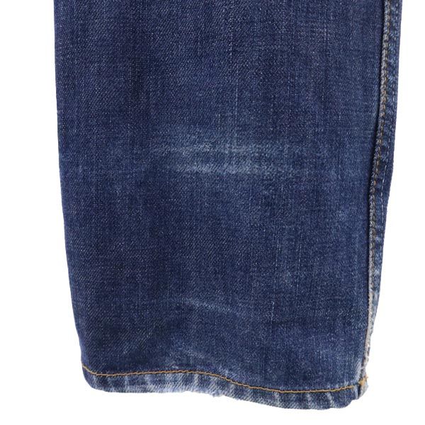 リーバイス 505 ストレートデニムパンツ w28 Levi's ジーンズ ロゴ メンズ