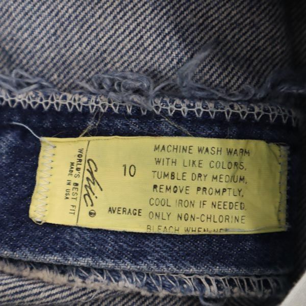 シック USA製 オールド カットオフ デニムパンツ 10 CHIC ジーンズ メンズ