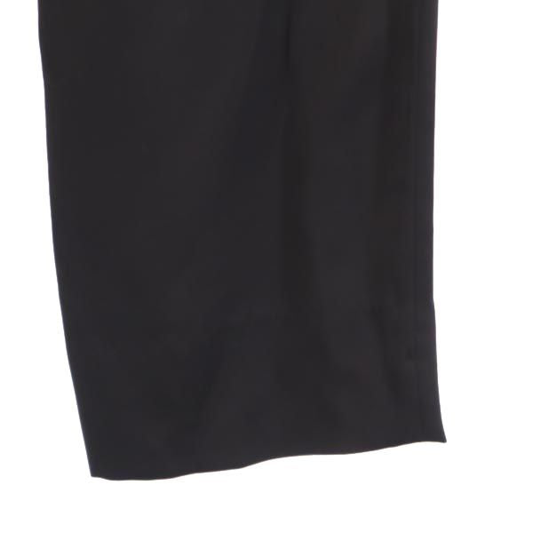 GIORGIO ARMANI ジョルジオアルマーニ イタリア製 ロングパンツ 38 ブラウン系 サイドジップ レディース