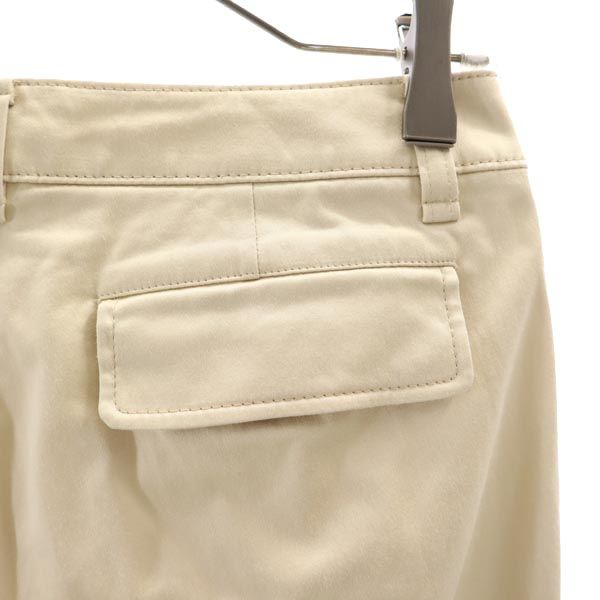 BURBERRY バーバリー 日本製 三陽商会 フレア ロングパンツ 36 ベージュ レディース