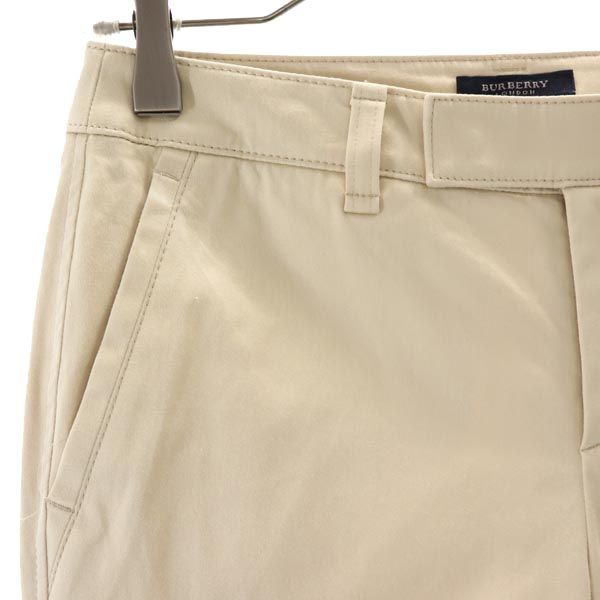 BURBERRY バーバリー 日本製 三陽商会 フレア ロングパンツ 36 ベージュ レディース