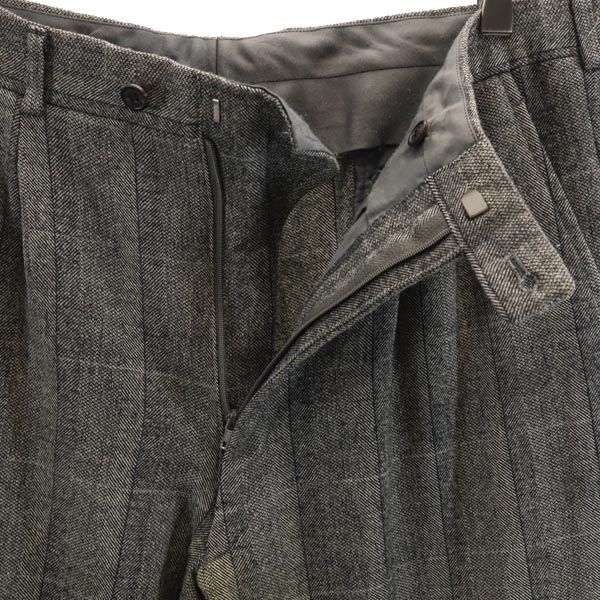 LANVIN ランバン ウール スラックスパンツ グレー メンズ