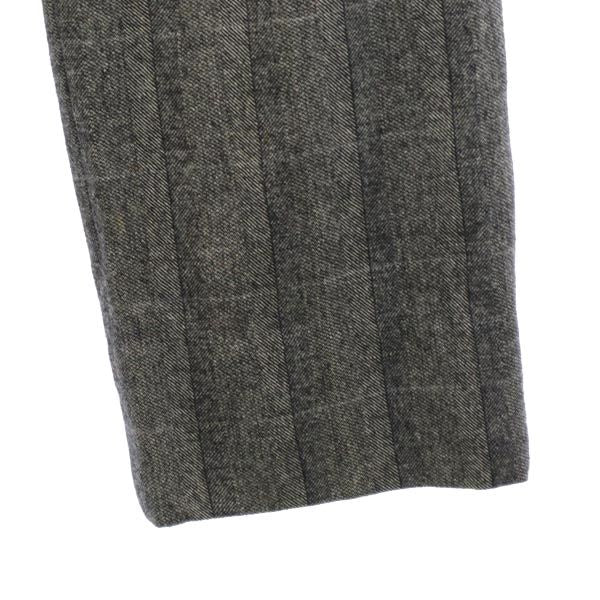 LANVIN ランバン ウール スラックスパンツ グレー メンズ