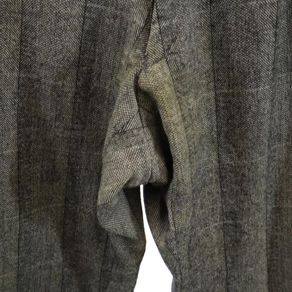 LANVIN ランバン ウール スラックスパンツ グレー メンズ