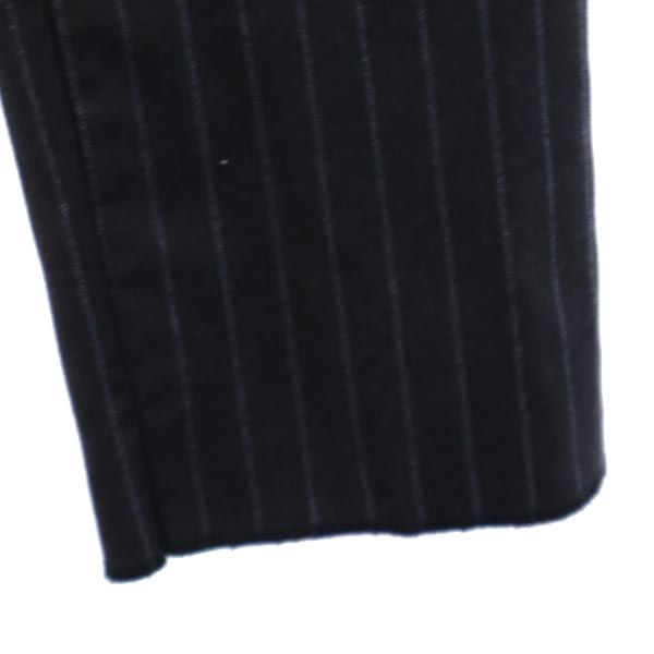 Paul Smith ポールスミス イタリア製 ウール ストライプ柄 スラックスパンツ 40 グレー系 レディース