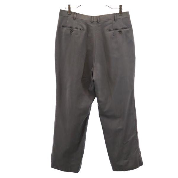 LANVIN ランバン ウール スラックスパンツ グレー系 メンズ