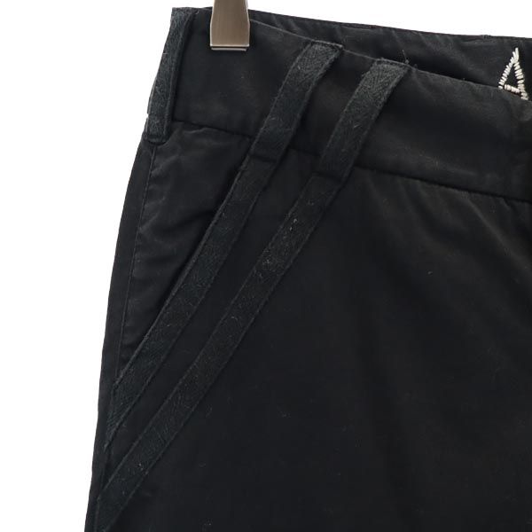 ARMANI EXCHANGE アルマーニエクスチェンジ 90s オールド ストレッチパンツ 0 ブラック レディース