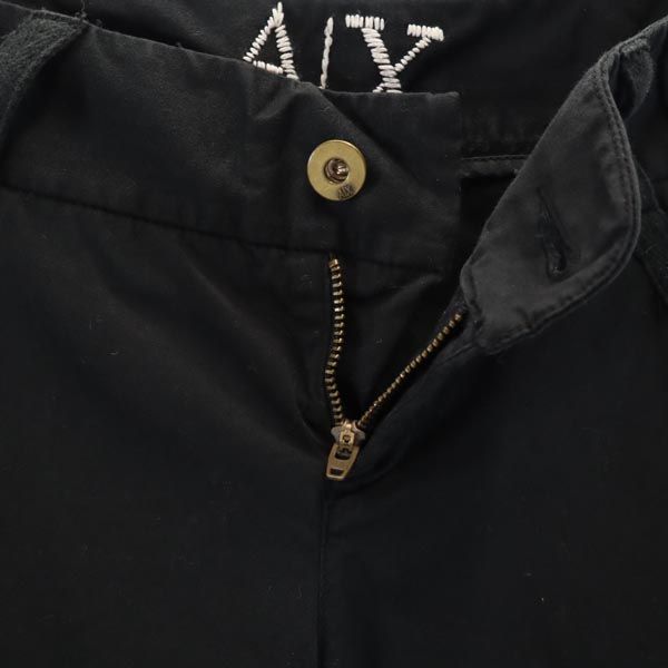 ARMANI EXCHANGE アルマーニエクスチェンジ 90s オールド ストレッチパンツ 0 ブラック レディース