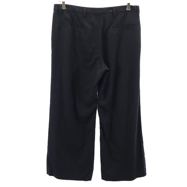 MIUMIU ミュウミュウ イタリア製 ウールパンツ 40 ブラック レディース