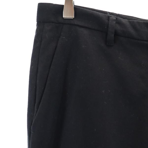 MIUMIU ミュウミュウ イタリア製 ウールパンツ 40 ブラック レディース