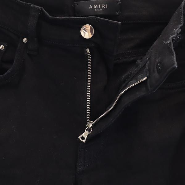 AMIRI アミリ ライン ロングパンツ 30 ブラック メンズ