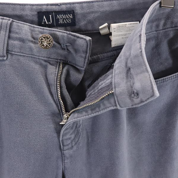 ARMANI JEANS アルマーニジーンズ テーパードパンツ w29 グレー系 レディース