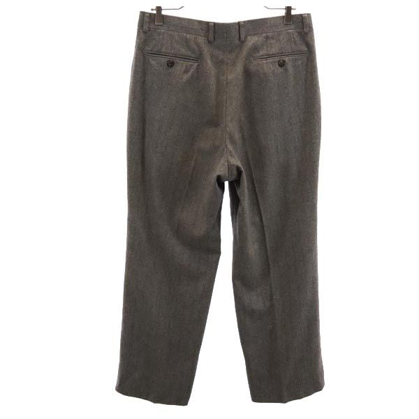 LANVIN ランバン ウール スラックスパンツ R48-45-85 グレー メンズ