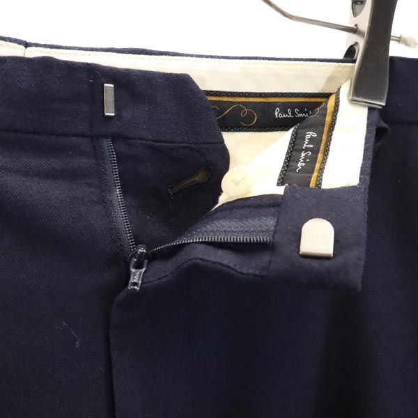 Paul Smith ポールスミス ウール スラックスパンツ L2 ネイビー系 メンズ