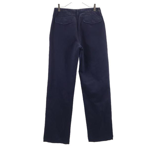 未使用 ARMANI COLLEZIONI アルマーニコレッツォーニ ロングパンツ 46 ネイビー系 メンズ