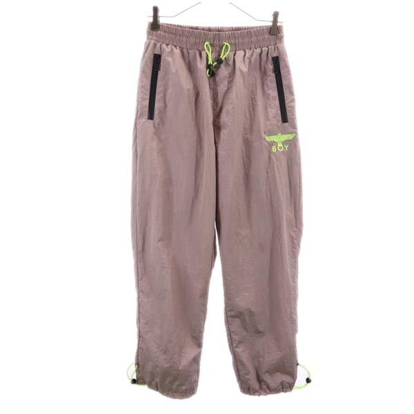 BOY LONDON ボーイロンドン ナイロンパンツ XS ピンク系 裏メッシュ メンズ