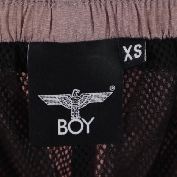 BOY LONDON ボーイロンドン ナイロンパンツ XS ピンク系 裏メッシュ メンズ