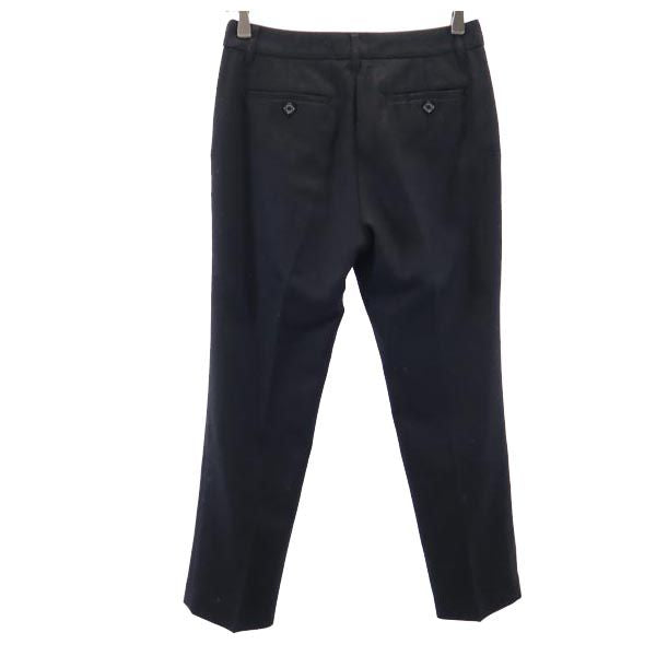 MACKINTOSH PHILOSOPHY マッキントッシュフィロソフィー ウールブレンド ロングパンツ 36 ブラック系 レディース