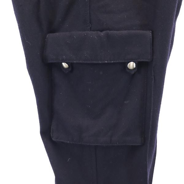 tricot COMME des GARCONS トリココムデギャルソン 2005年 日本製 ウール カーゴパンツ M ネイビー系 レディース