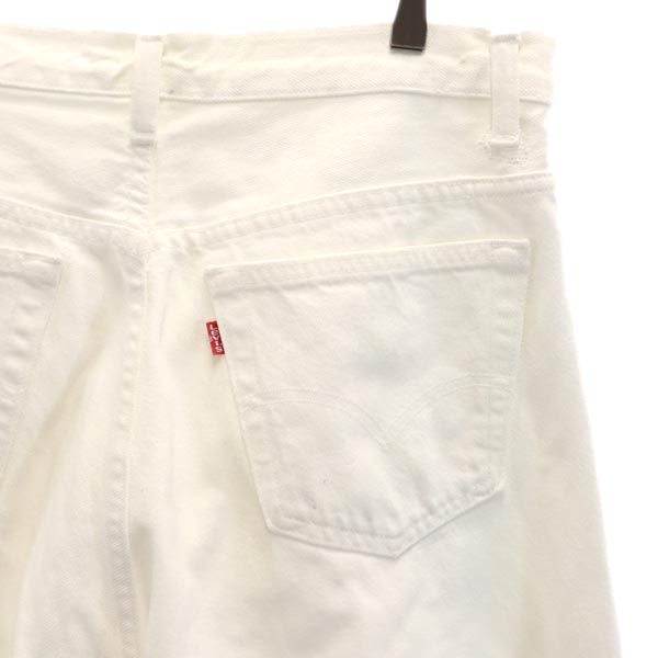 Levi's リーバイス 90s カナダ製 テーパードデニムパンツ w34 ホワイト系 ビッグサイズ ジーンズ ボタンフライ メンズ