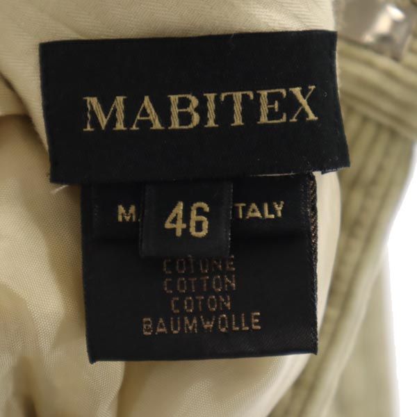 MABITEX マビテックス イタリア製 コーデュロイパンツ 46 ベージュ メンズ