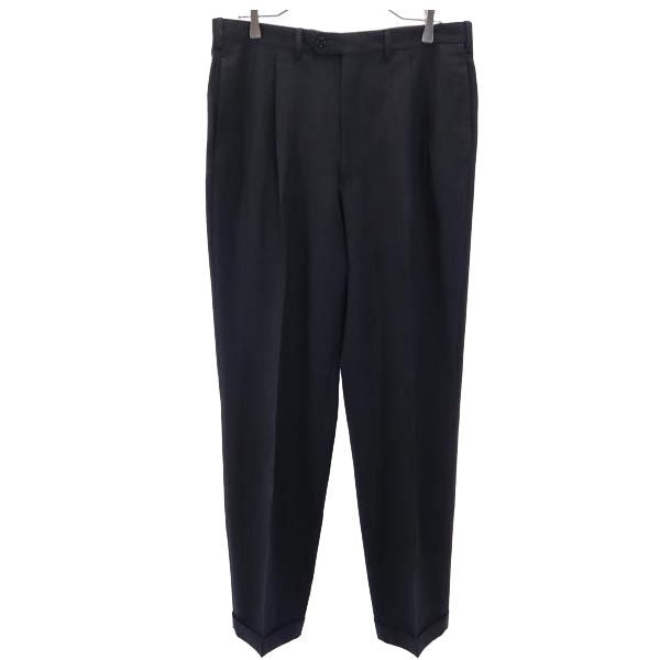 FENDI フェンディ イタリア製 ウール スラックスパンツ グレー系 メンズ