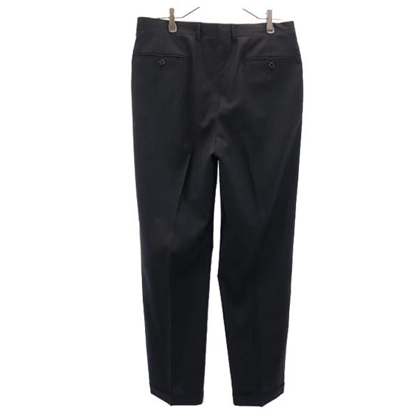 FENDI フェンディ イタリア製 ウール スラックスパンツ グレー メンズ