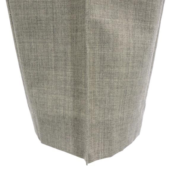 COMME des GARCONS コムデギャルソン 2001年 ローブドシャンブル スラックスパンツ M グレー センタープレス レディース