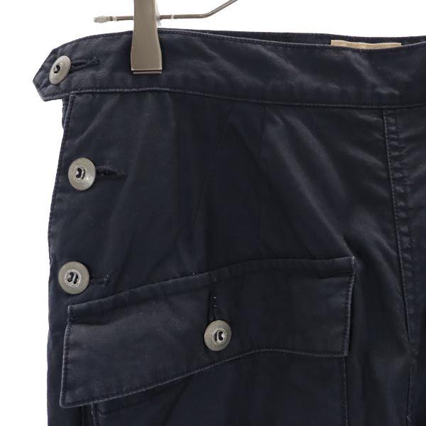 Nigel Cabourn ナイジェルケーボン カーゴパンツ 10 ネイビー レディース