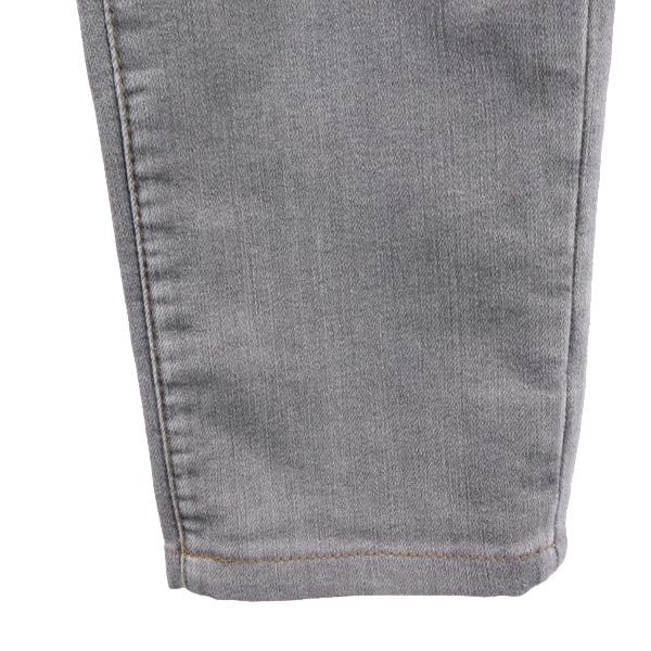 Brunello Cucinelli ブルネロクチネリ イタリア製 テーパードデニムパンツ USA4 グレー系 ジーンズ レディース