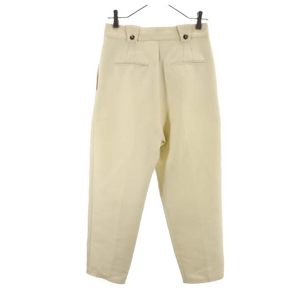 paco rabanne パコラバンヌ スラックスパンツ 36 ベージュ レディース