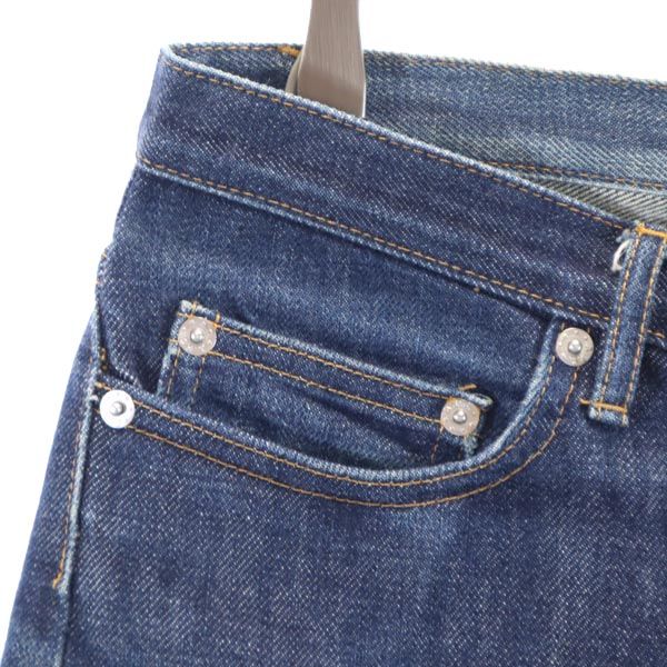 A.P.C. アーペーセー ストレートデニムパンツ w26 ボタンフライ ジーンズ レディース