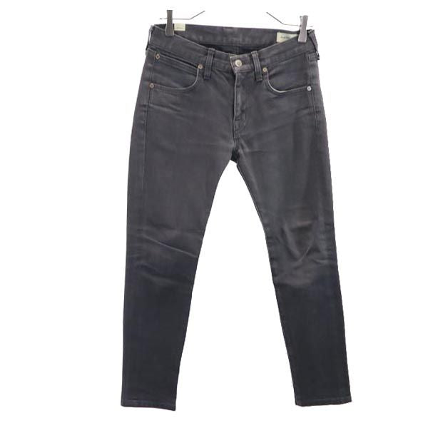 FACTOTUM ファクトタム スキニーデニムパンツ w28 グレー系 ジーンズ レディース