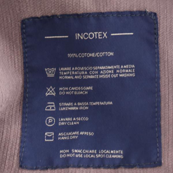 INCOTEX インコテックス イタリア製 コーデュロイパンツ 46 パープル メンズ