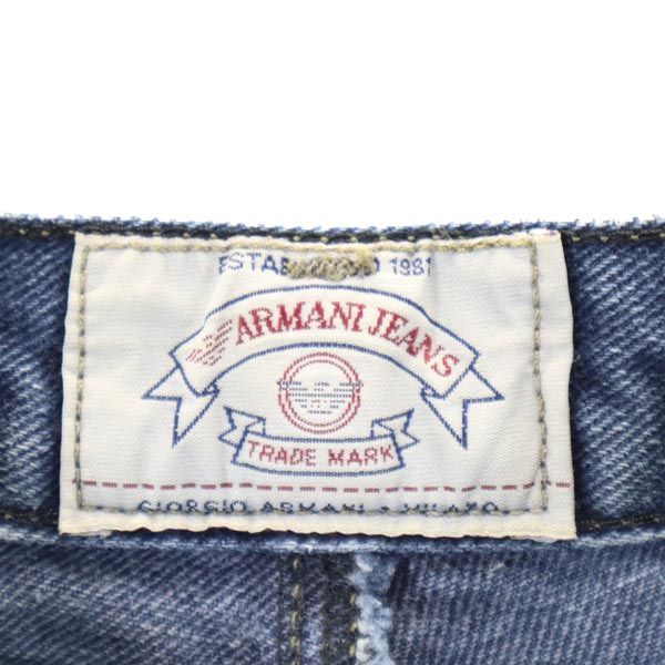 ARMANI JEANS アルマーニジーンズ イタリア製 ハイウエスト デニムパンツ W28 レディース