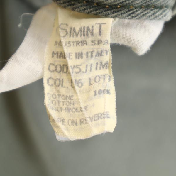 ARMANI JEANS アルマーニジーンズ イタリア製 テーパードデニムパンツ w28 グリーン系 ジーンズ レディース