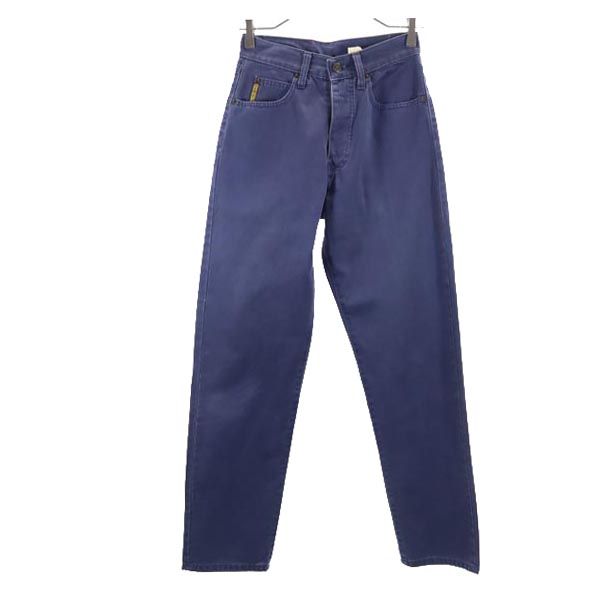 ARMANI JEANS アルマーニジーンズ イタリア製 ストレートデニムパンツ w29 ネイビー系 ジーンズ レディース