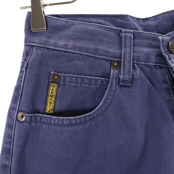 ARMANI JEANS アルマーニジーンズ イタリア製 ストレートデニムパンツ w29 ネイビー系 ジーンズ レディース