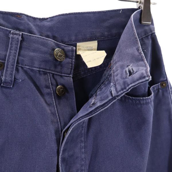 ARMANI JEANS アルマーニジーンズ イタリア製 ストレートデニムパンツ w29 ネイビー系 ジーンズ レディース