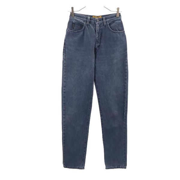 ARMANI JEANS アルマーニジーンズ イタリア製 テーパードデニムパンツ w28 ネイビー系 ジーンズ レディース