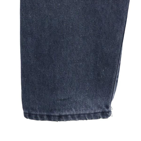 ARMANI JEANS アルマーニジーンズ イタリア製 テーパードデニムパンツ w28 ネイビー系 ジーンズ レディース