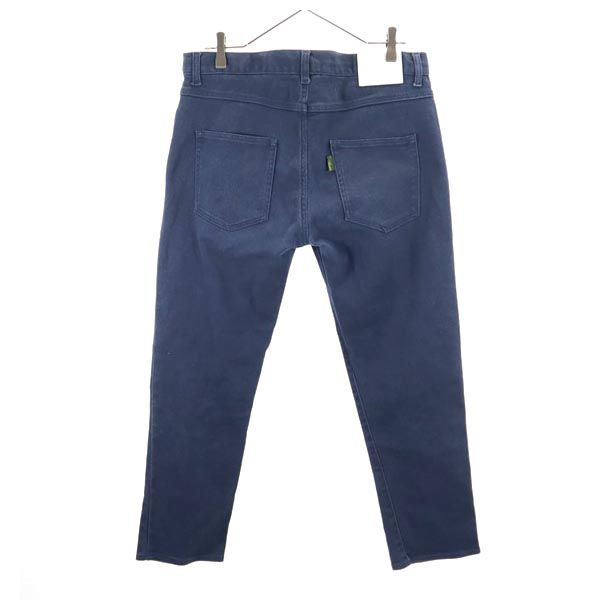 AKM エイケイエム ナノユニバース カラー デニムパンツ L ネイビー ジーンズ メンズ