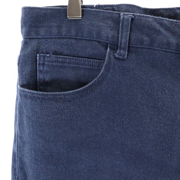 AKM エイケイエム ナノユニバース カラー デニムパンツ L ネイビー ジーンズ メンズ