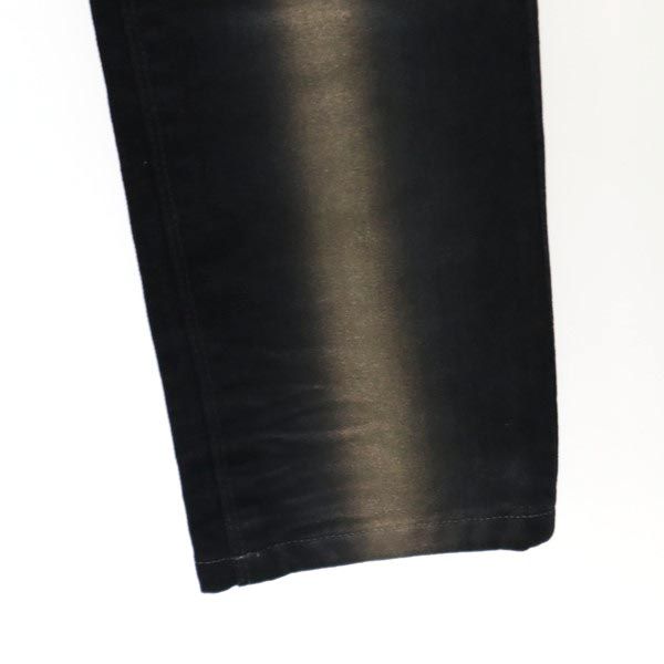 未使用 BLACKBARRETT ブラックバレット 日本製 三陽商会 ストレートデニムパンツ 2 ブラック系 ジーンズ メンズ