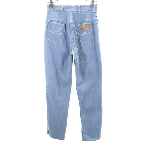 Wrangler ラングラー 70s ヴィンテージ USA製 ストレートデニムパンツ ブルー系 ジーパン レディース